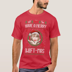 Camiseta Que tengas un Swiftmas alegre chico chica