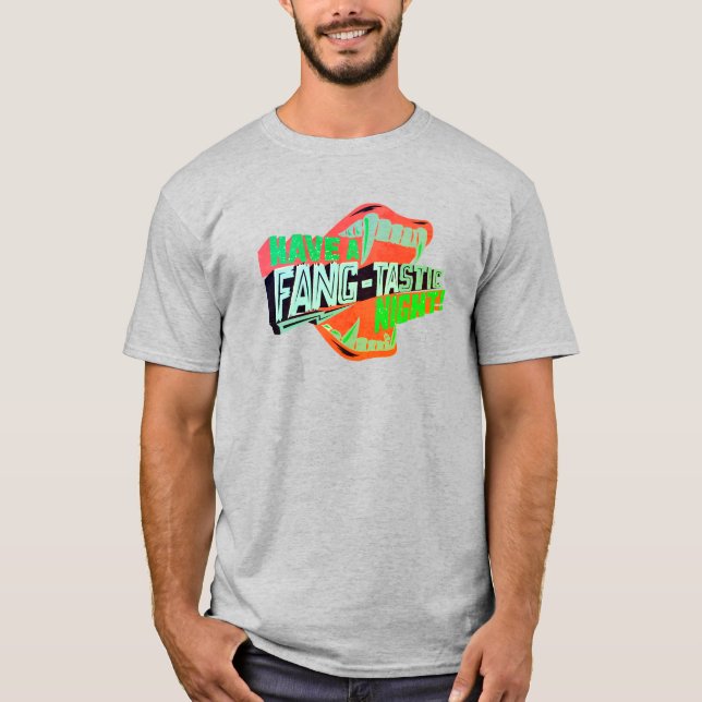 Camiseta Que tengas una noche fang-tastica (Anverso)