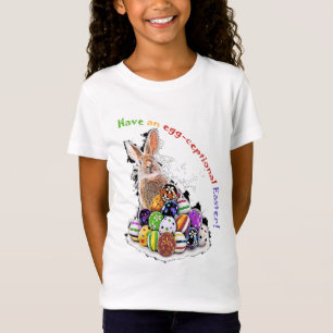 Camiseta ¡Que tengas una Pascua con huevos! Huevos de conej