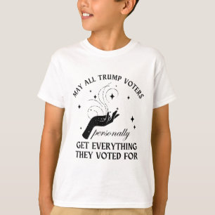 Camiseta Que todos los votantes de Trump consigan personalm