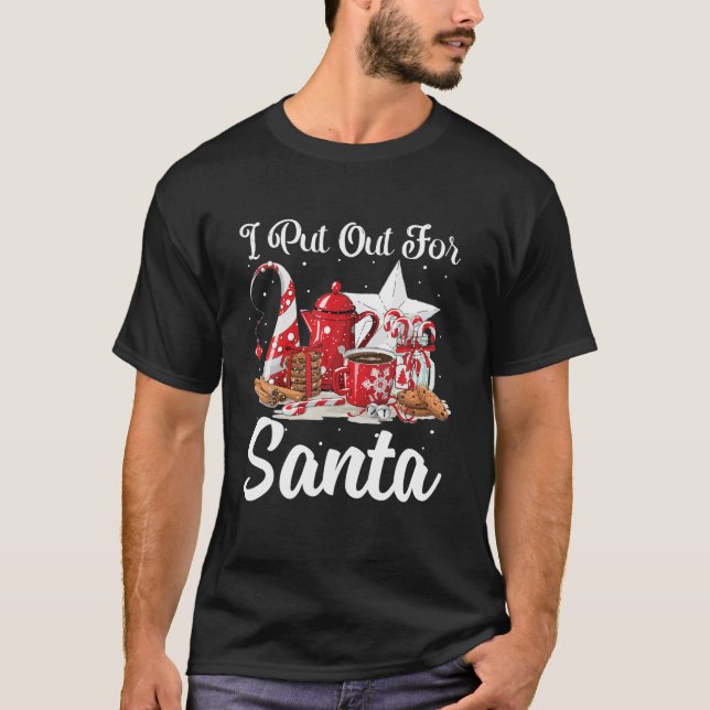 Camiseta Qué travieso que puse para los Navidades de Santa (Anverso)