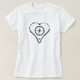 Camiseta Que tu corazón sea tu brújula v1