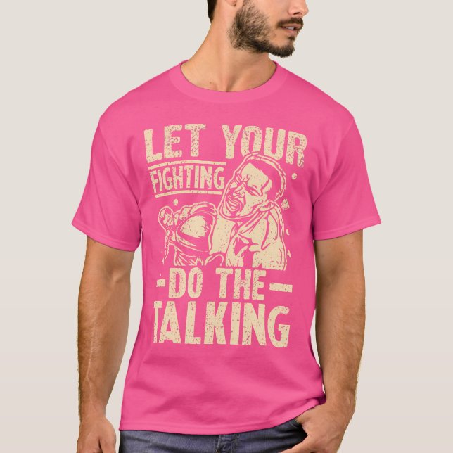 Camiseta Que tu lucha sea el Talking Muay Thai (Anverso)