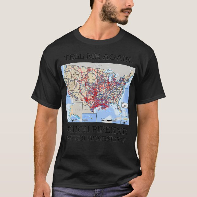 Camiseta Qué tubería protesta (Anverso)