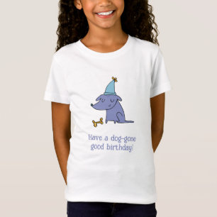 Camiseta Que un perro se haya ido bien al cumpleaños con un