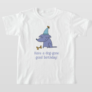 Camiseta Que un perro se haya ido bien al cumpleaños con un