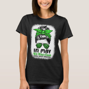 Camiseta Que usemos un bollo verde desordenado - Awaren de