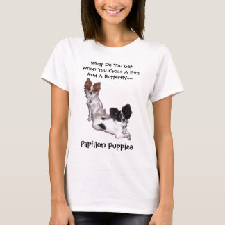 Camiseta Qué usted consiguen cuando usted cruza un perro…