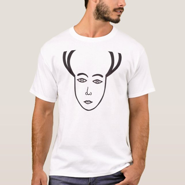 Camiseta qué usted piensa (Anverso)