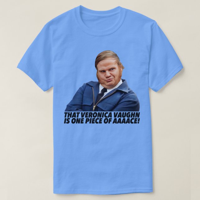 Camiseta Que Veronica Vaughn es una pieza de hielo (Diseño del anverso)