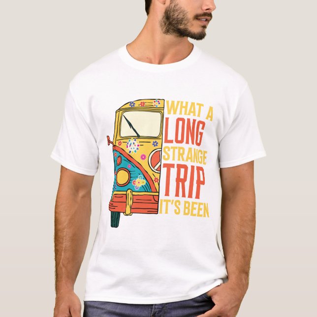 Camiseta Qué viaje tan largo (Anverso)
