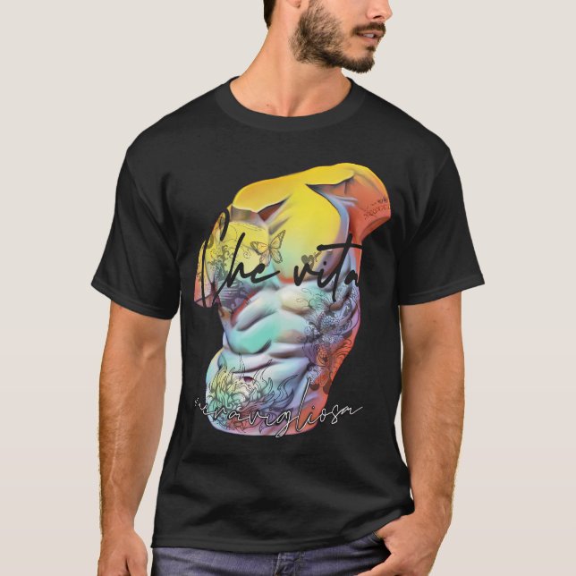 Camiseta Qué vida maravillosa (Anverso)