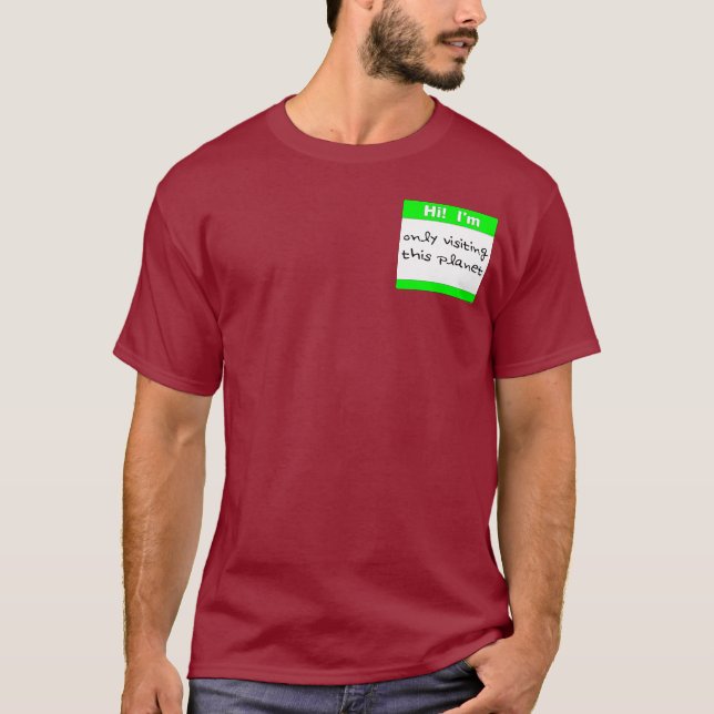 Camiseta que visita (Anverso)