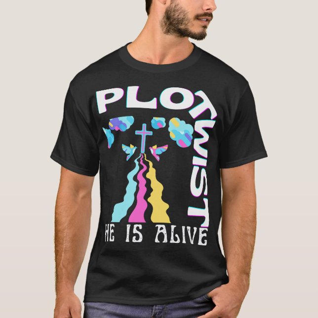 Camiseta Que viva la Pascua Jesús está vivo Dios amor (Anverso)