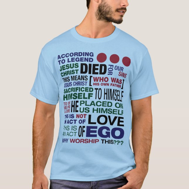 Camiseta ¿Qué yo adoración? (Anverso)