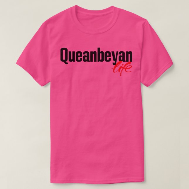 Camiseta Queanbeyan Life (Diseño del anverso)