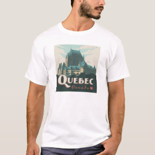 Camiseta Quebec Canadá   Château Frontenac