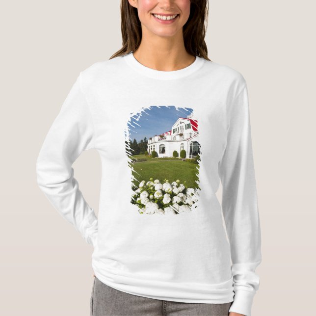 Camiseta  
Quebec, Canadá. Histórico Hotel Tadoussac, 3 (Anverso)