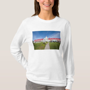 Camiseta Quebec, Canadá. Hotel histórico Tadoussac,
