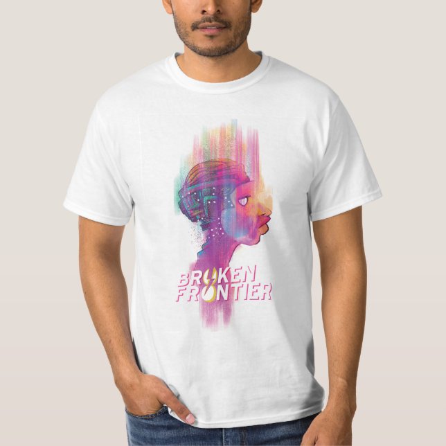 Camiseta quebrada de la antología de la frontera (Anverso)