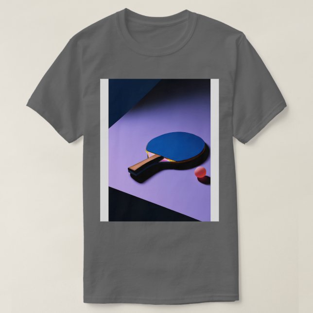 Camiseta Quebrada de tenis de mesa 1 (Diseño del anverso)