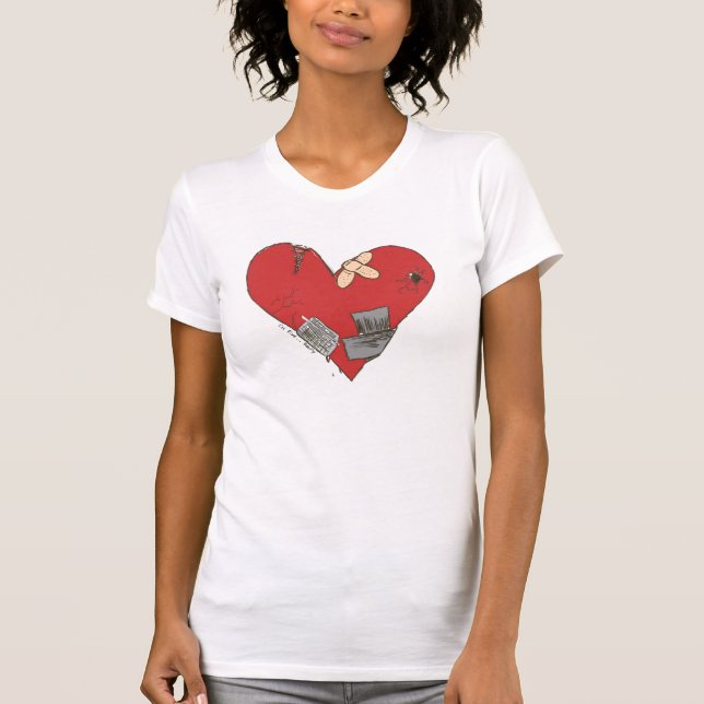 Camiseta Quebrado-Corazón (Anverso)