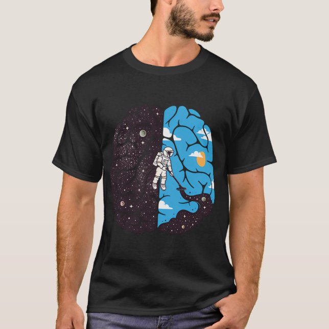 Camiseta Quedarse en blanco (Anverso)