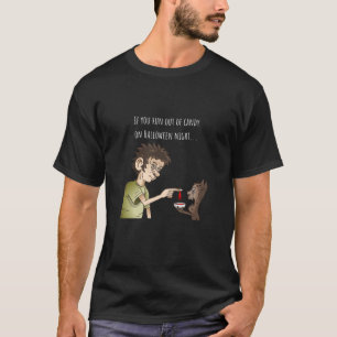 Camiseta Quedarse sin dulces de Trick or Treat