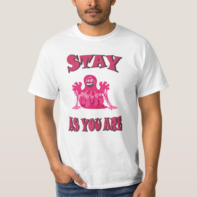 Camiseta Quédate como eres (Anverso)