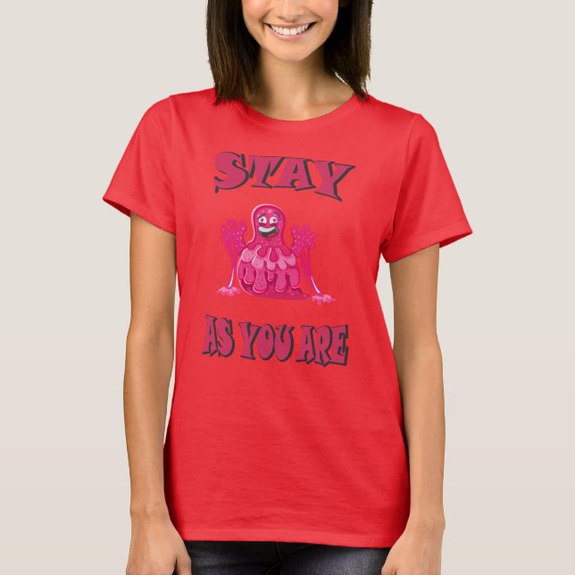 Camiseta Quédate como eres (Anverso)