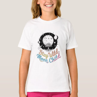 Camiseta Quédate con el niño de la luna salvaje