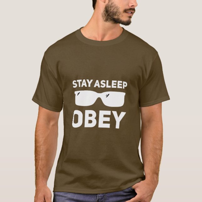 Camiseta Quédate dormido obús (Anverso)