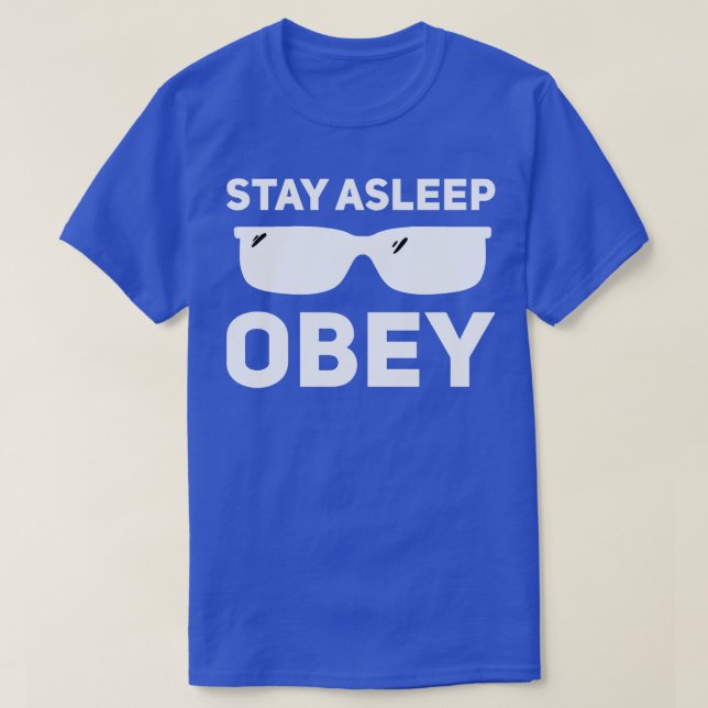 Camiseta Quédate dormido obús (Diseño del anverso)