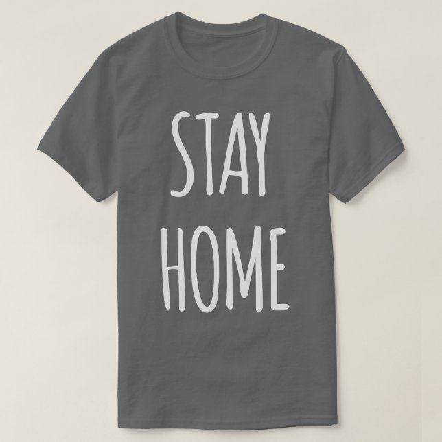 Camiseta Quédate en casa (Diseño del anverso)