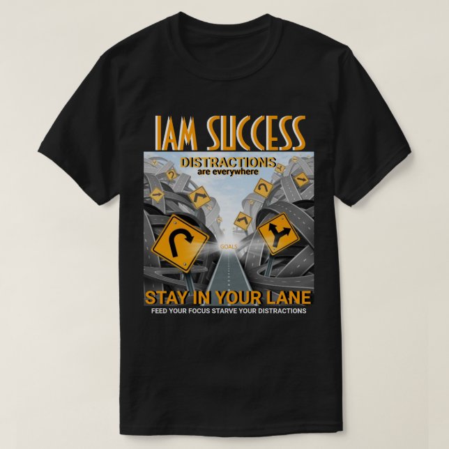 CAMISETA QUÉDATE EN TU LANE (Diseño del anverso)