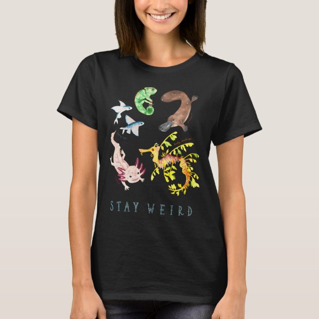 Camiseta Quédate extraño (Anverso)
