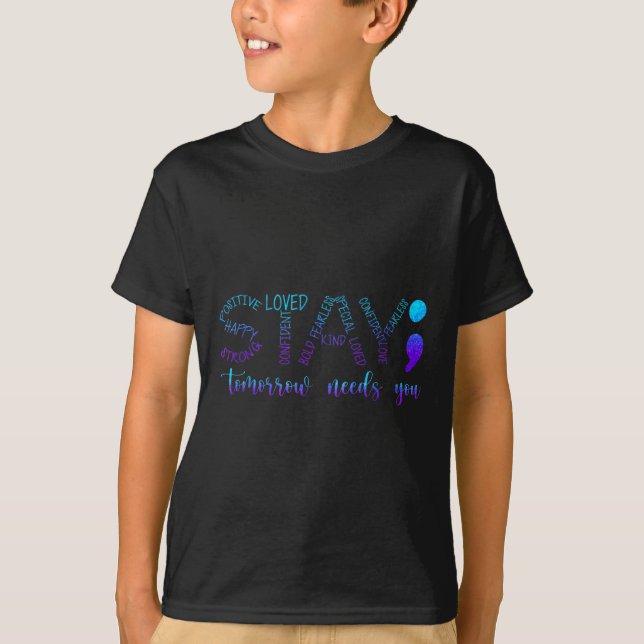 Camiseta Quédate mañana te necesita (Anverso)