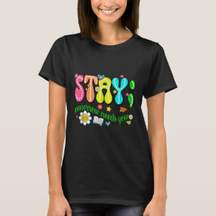 Camiseta Quédate Mañana Te Necesita Conciencia de Prevenció