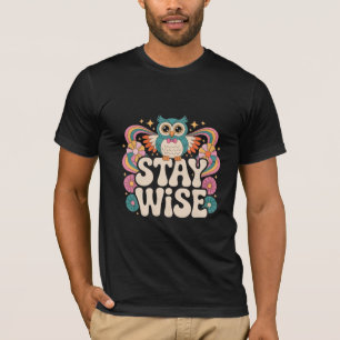 Camiseta Quédate Raro, Demasiado Genial para la Escuela