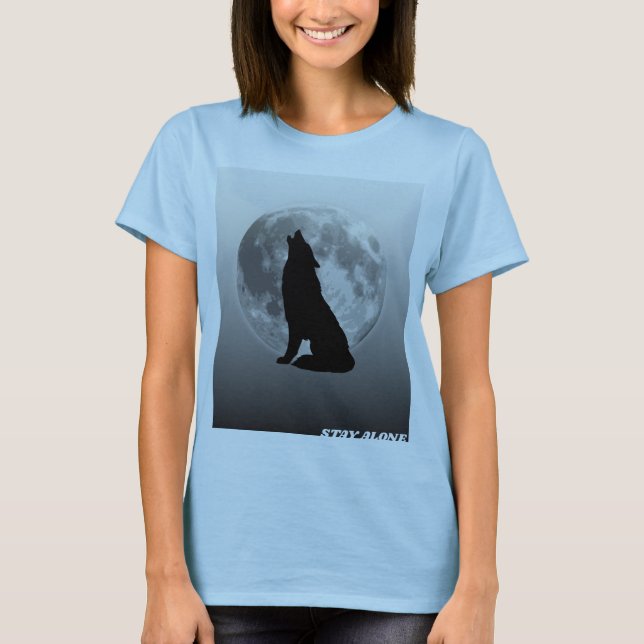 CAMISETA QUÉDATE SOLO (Anverso)