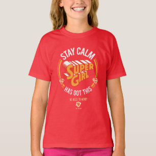 Camiseta Quédate tranquilo Supergirl tiene esto