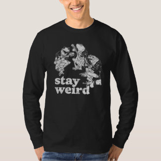 Camiseta ¡Quédense Raros! Guitarra Banjo Mu de ranas y cham