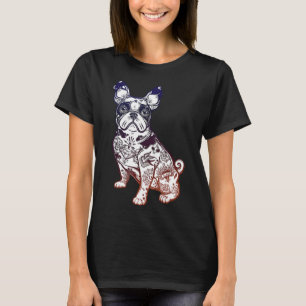 Camiseta Quédese raro vintage Bulldog francés Tattoo Pet Lo