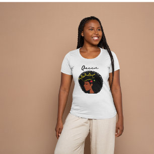 Camiseta Queen Africana