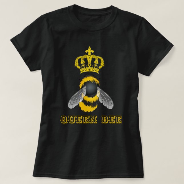 Camiseta Queen Bee (Diseño del anverso)