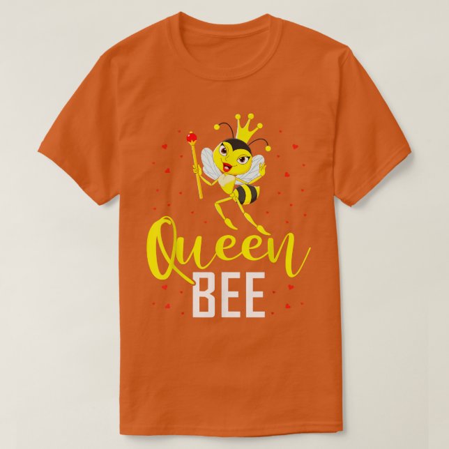 Camiseta Queen Bee Beekeeper (Diseño del anverso)