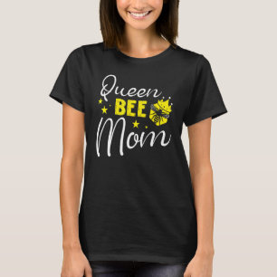 Camiseta Queen Bee Mom Mamá Beehive Honeycomb Stingless Ho