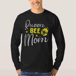 Camiseta Queen Bee Mom Mamá Beehive Honeycomb Stingless Ho