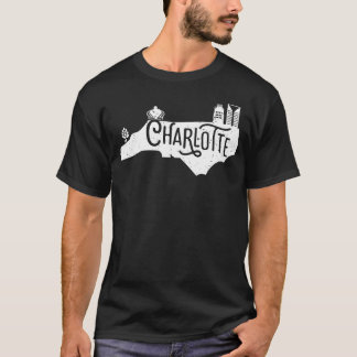 Camiseta Queen City 704 Shop Charlotte North Carolina State