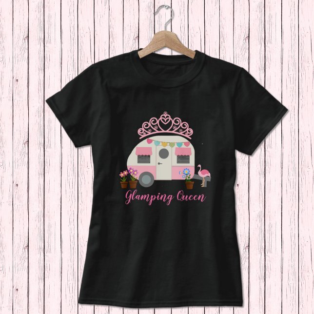 Camiseta Queen con glamour rosa (Subido por el creador)